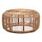 Baxton Studio Aliane Modern Bohemian Natural Brown Antique Rattan 4Piece Living Room Set 219-12700-12701-12702-ZORO - alternate 7